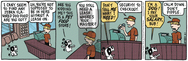 Pooch Cafe on Monday June 5, 2006 Comic Strip