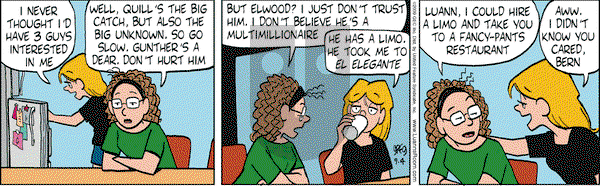 Luann on Friday September 4, 2009 Comic Strip
