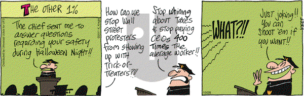 The Knight Life on Friday October 28, 2011 Comic Strip