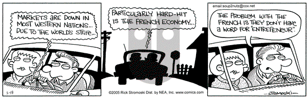 Soup to Nutz - Old on Friday March 18, 2005 Comic Strip