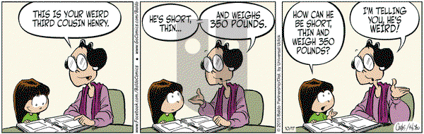 Baldo on Saturday October 17, 2015 Comic Strip