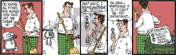 Monty on Saturday October 23, 2010 Comic Strip