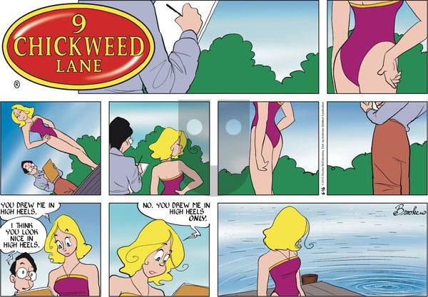 9 Chickweed Lane on Sunday June 16, 2019 Comic Strip