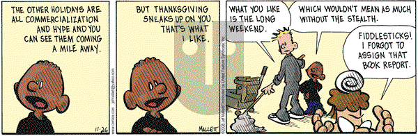 Frazz on Wednesday November 26, 2008 Comic Strip