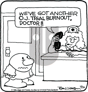 Ziggy on Monday July 31, 1995 Comic Strip
