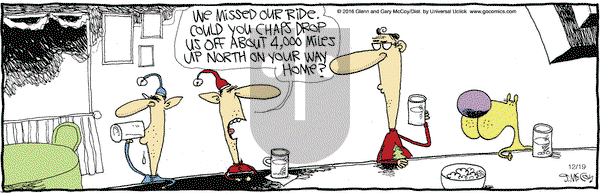 The Duplex on Monday December 19, 2016 Comic Strip