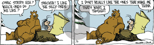 The Grizzwells on Tuesday January 7, 2014 Comic Strip