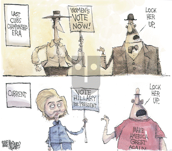 Matt Davies on Friday November 4, 2016 Comic Strip