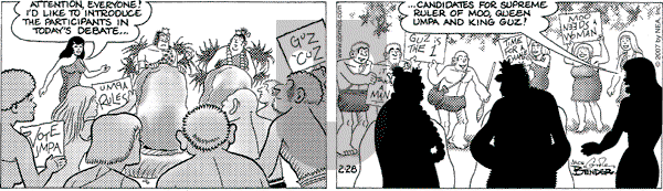 Alley Oop on Wednesday February 28, 2007 Comic Strip