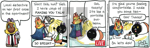 Breaking Cat News on Tuesday February 18, 2020 Comic Strip