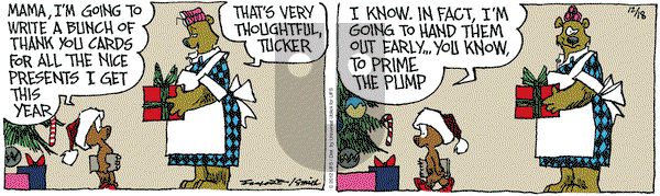 The Grizzwells on Tuesday December 18, 2012 Comic Strip