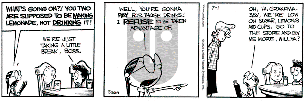 Grand Avenue - Friday July 1, 2005 Comic Strip