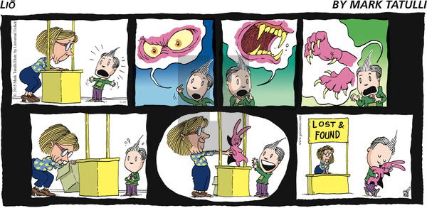 Lio on Sunday November 22, 2015 Comic Strip