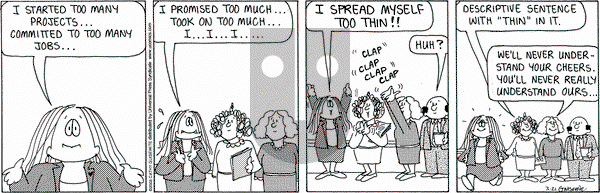 Cathy Classics on Friday March 21, 2025 Comic Strip