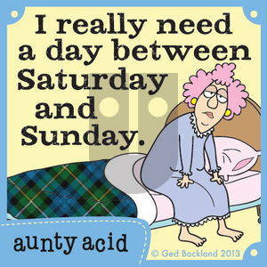 Aunty Acid on Friday August 23, 2013 Comic Strip