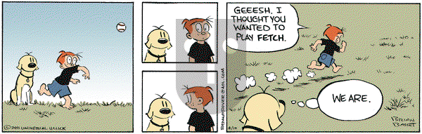 Red and Rover on Wednesday August 10, 2011 Comic Strip