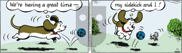 Fred Basset on Thursday July 5, 2018 Comic Strip