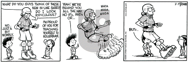 Grand Avenue on Wednesday August 9, 2000 Comic Strip