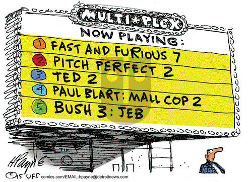 Henry Payne on Monday June 15, 2015 Comic Strip