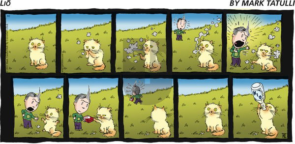 Lio on Sunday August 2, 2015 Comic Strip