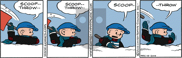 Nancy on Saturday December 19, 2009 Comic Strip