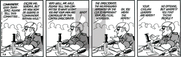 Doonesbury on Thursday July 3, 1986 Comic Strip