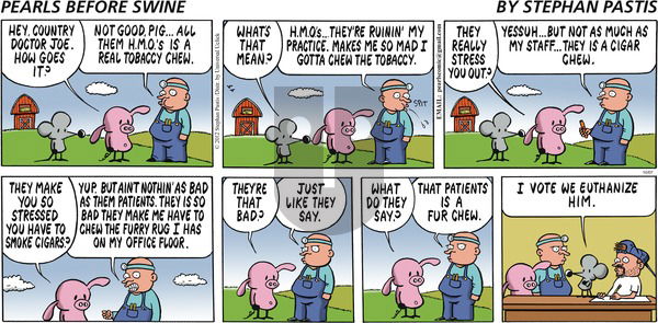 Pearls Before Swine on Sunday October 7, 2012 Comic Strip