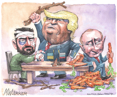 Matt Wuerker on Tuesday March 25, 2025 Comic Strip