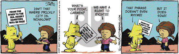 Prickly City - Friday December 1, 2023 Comic Strip