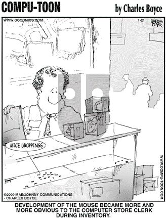 Compu-toon on Wednesday January 21, 2009 Comic Strip
