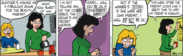 Luann on Monday March 28, 2011 Comic Strip