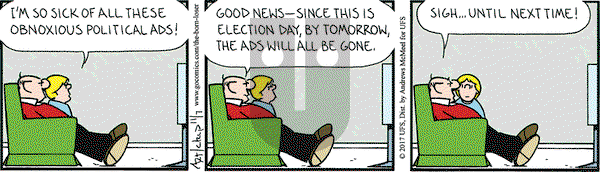 The Born Loser on Tuesday November 7, 2017 Comic Strip