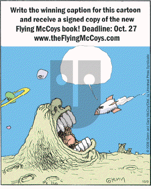 The Flying McCoys on Monday October 9, 2006 Comic Strip