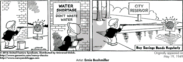 Nancy Classics on Thursday May 19, 2016 Comic Strip