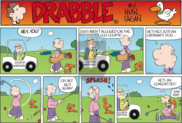 Drabble on Sunday June 25, 2017 Comic Strip