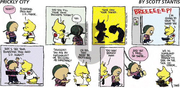 Prickly City on Sunday July 24, 2005 Comic Strip