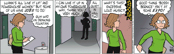 Luann on Friday September 15, 2017 Comic Strip