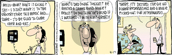 The Duplex on Tuesday April 17, 2001 Comic Strip