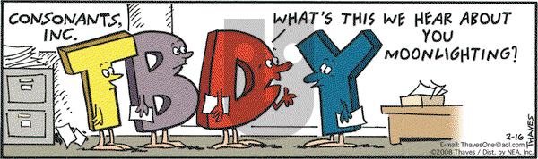 Frank and Ernest on Saturday February 16, 2008 Comic Strip