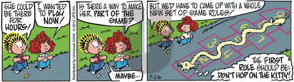 Rose is Rose on Thursday July 26, 2012 Comic Strip