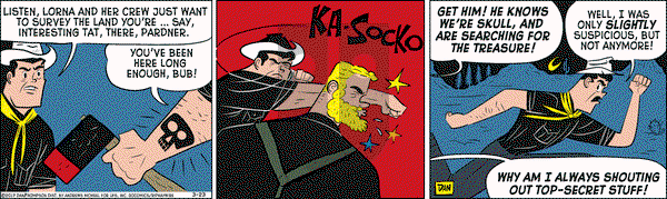 Rip Haywire on Thursday March 23, 2017 Comic Strip