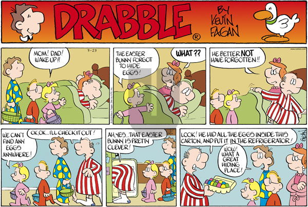 Drabble on Sunday March 23, 2008 Comic Strip