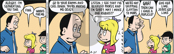 Adam@Home on Saturday July 21, 2018 Comic Strip