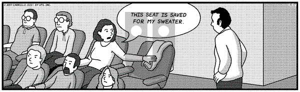 F Minus on Wednesday October 17, 2007 Comic Strip