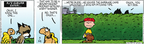 Over the Hedge on Friday June 24, 2016 Comic Strip