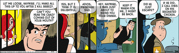 Rip Haywire on Thursday September 5, 2019 Comic Strip