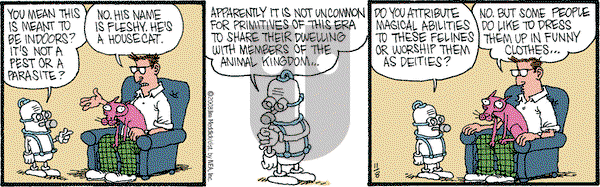 Monty on Saturday November 8, 2008 Comic Strip