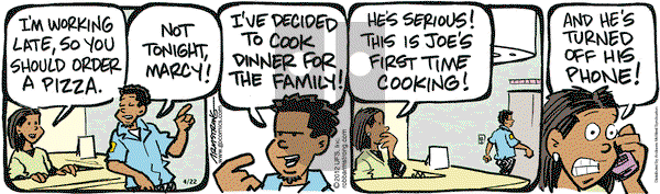 JumpStart on Saturday April 22, 2017 Comic Strip