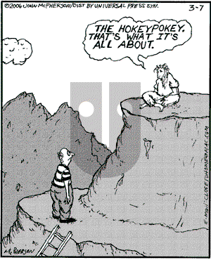 Close to Home on Tuesday March 7, 2006 Comic Strip