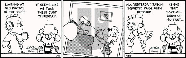 FoxTrot on Monday June 23, 2003 Comic Strip